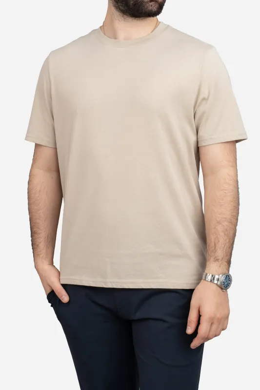 Core T-Shirt Regular Fit Stone sold by Under 510
