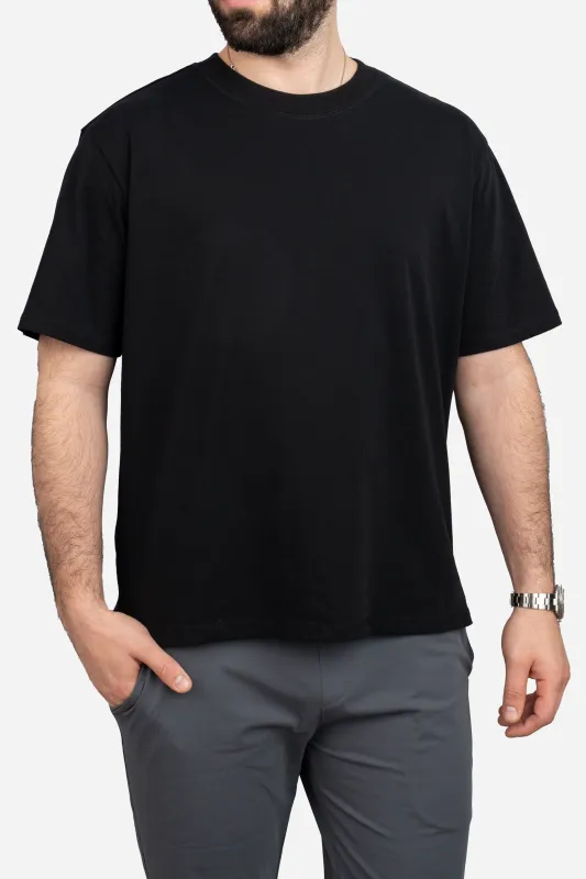 Core T-Shirt Loose Fit Black sold by Under 510