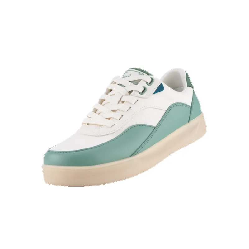 Men's Courtside Classic - Off-White/Lagoon sold by Vessi