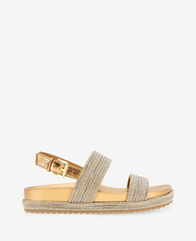 REACTION - Debra Two Band Crystal Sandal sold by Kenneth Cole