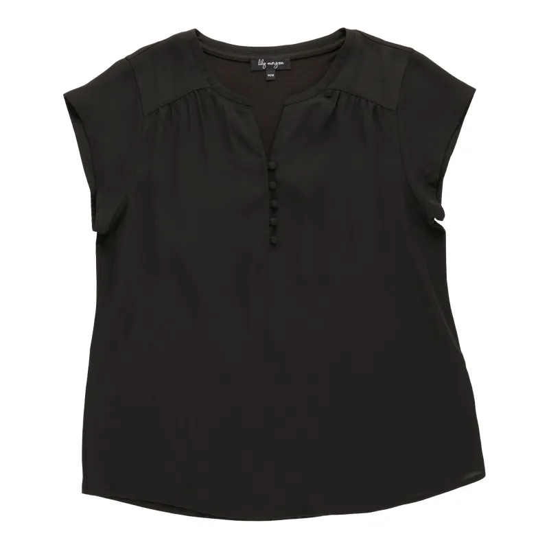 lily morgan Women's Knit Short Sleeve Blouse sold by Giant Tiger