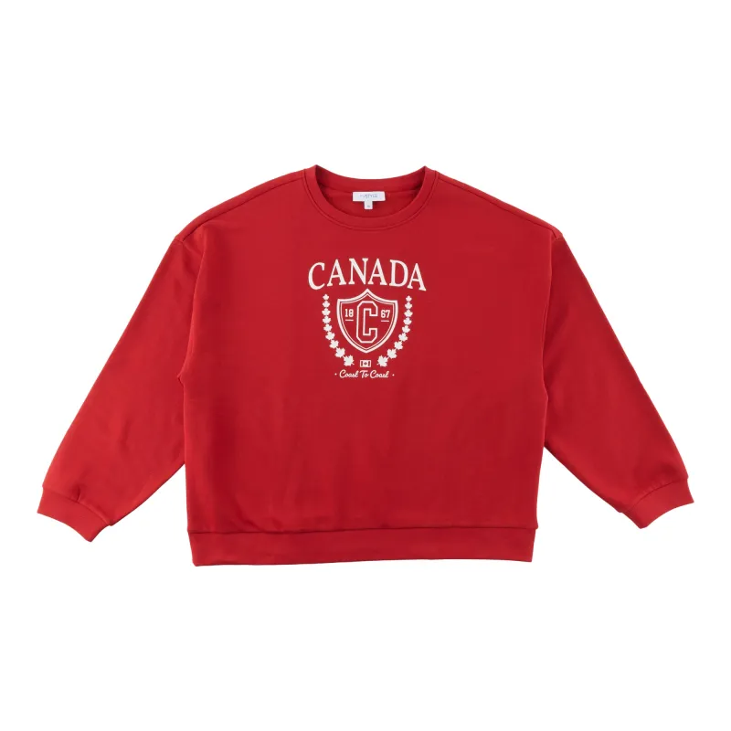 mySTYLE Women's Plus Crew Neck Sweater sold by Giant Tiger