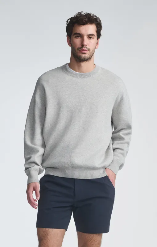 SWEATSHIRT IN LIGHT GREY MELANGE sold by Mavi