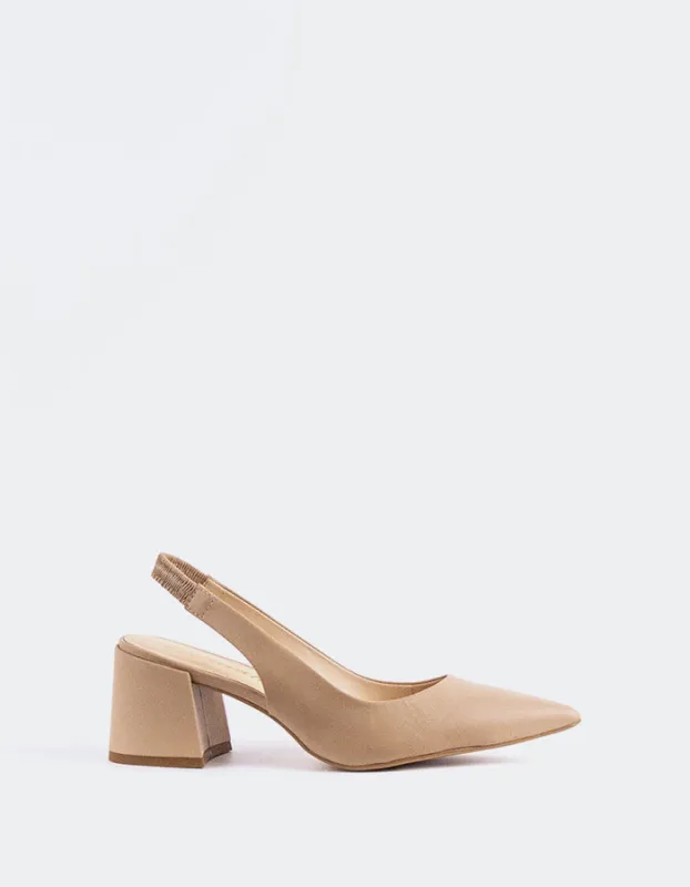 Dalida Nude Leather sold by L'Intervalle