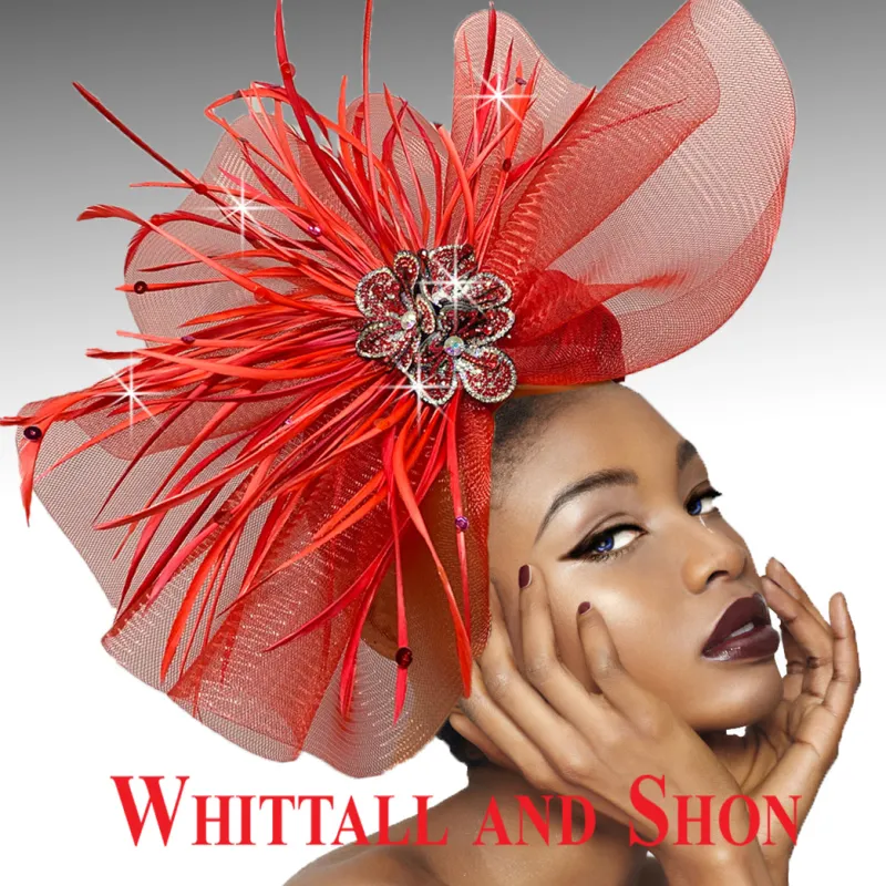 Whittall & Shon "Niger" Fascinator Hat FA3033 sold by Terry costa