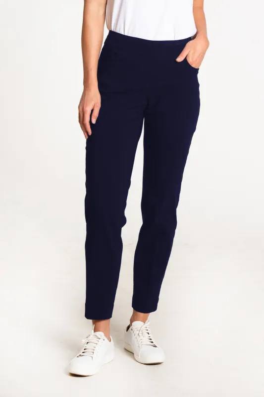 Petite Golf Ankle Pant - Midnight Blue sold by SlimSation