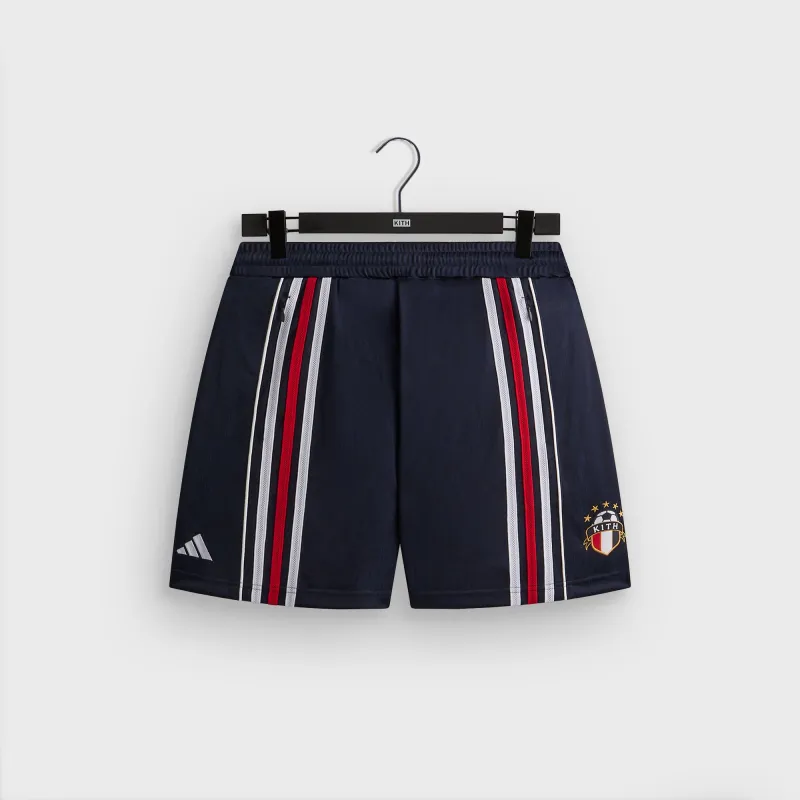 Kith for adidas Football Uniform Short - Legend Ink sold by Kith