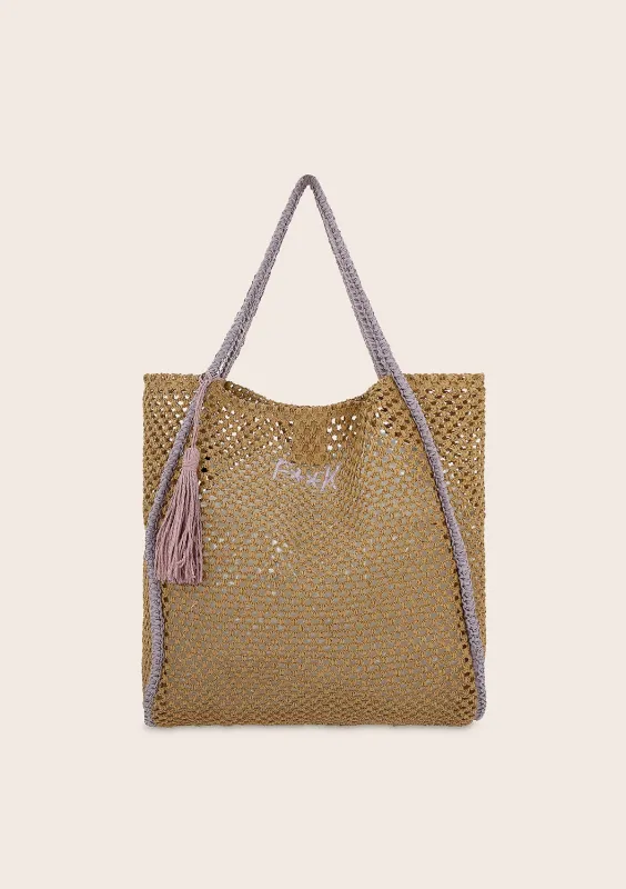 Tote Summer Bag Woman F**K Lilla A056-LC sold by F**K Official