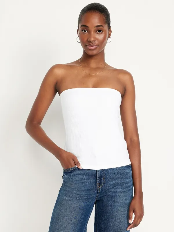 Ribbed Tube Top sold by GAP