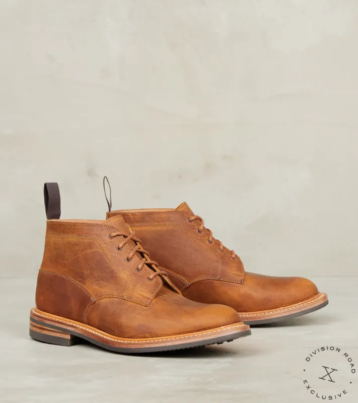 Monty Chukka - 4497 - Dainite - Horween Cognac Predator sold by Division Road