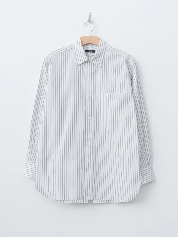 Cotton Broad Shirt - Stripe sold by Namu Shop