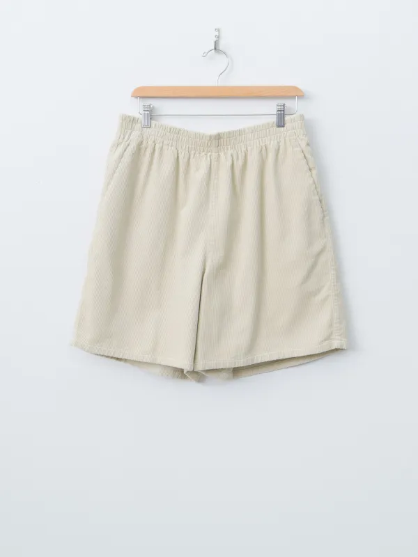 Organic Cotton Corduroy Shorts - Butter sold by Namu Shop