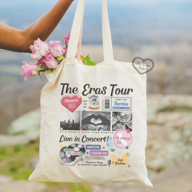 los angeles night 1 tote bag *custom* sold by Ally Makes Magic