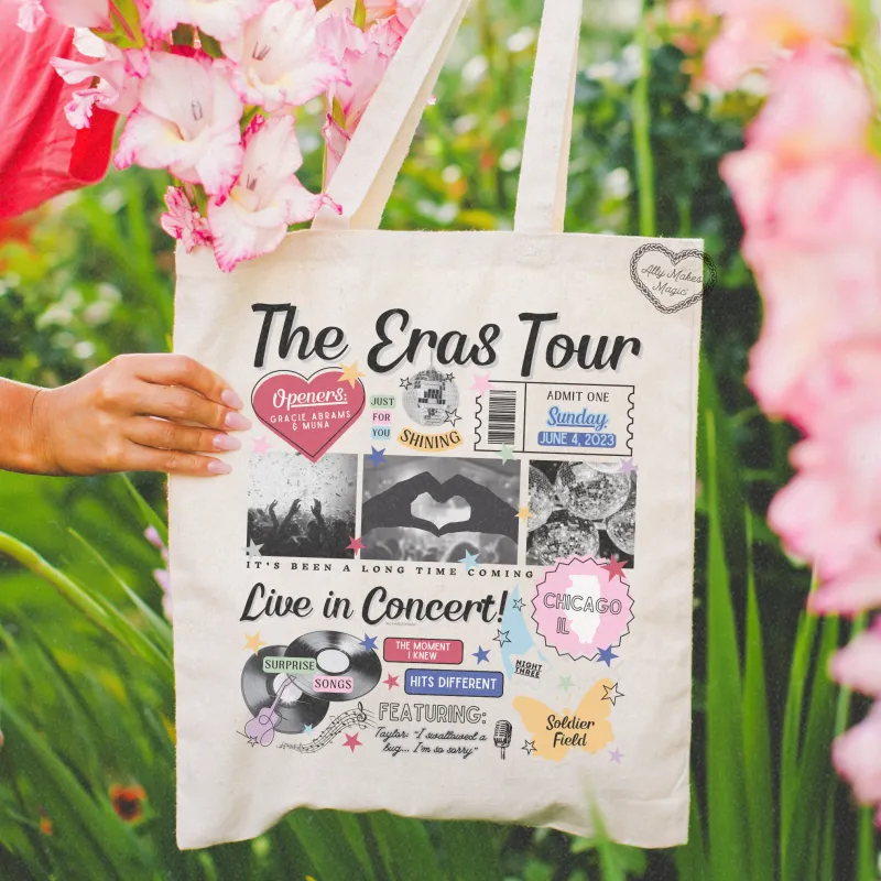 chicago night 3 tote bag *custom* sold by Ally Makes Magic