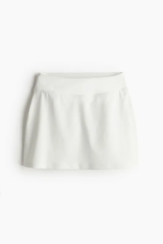 H&M - Tennis mini-skirt in DryMove™ - White sold by H&M