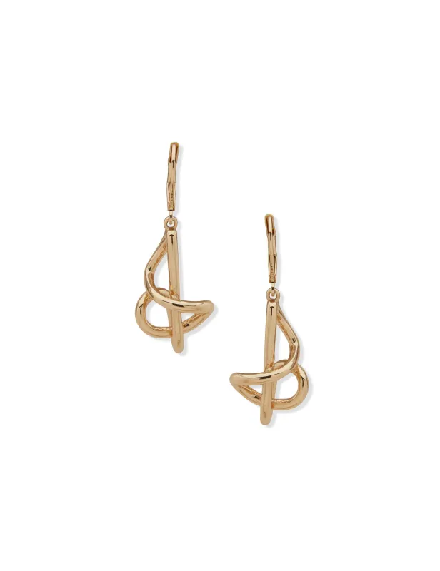 Twisted Drop Earring sold by Anne Klein