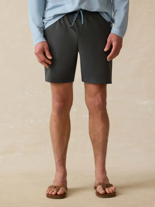 Shorelite Trunk (7") - Mountain Black sold by Faherty