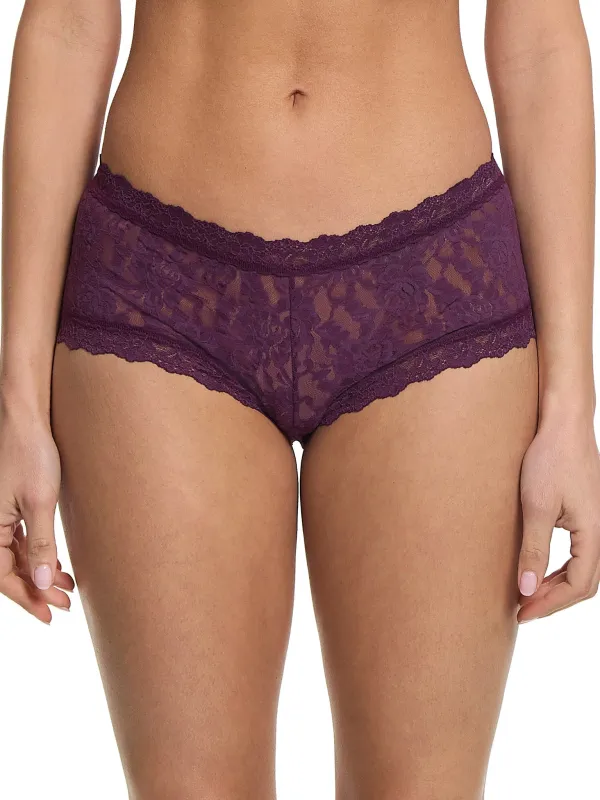 Signature Lace® Boyshort Stone Fruit Purple Sale sold by Boston Proper
