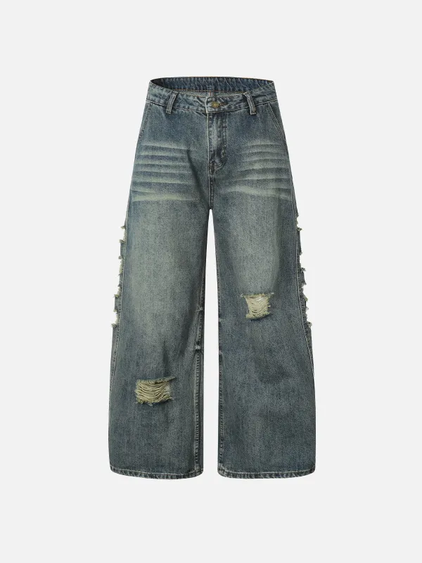 Aelfric Eden Distressed Super Baggy Jeans sold by Aelfric Eden