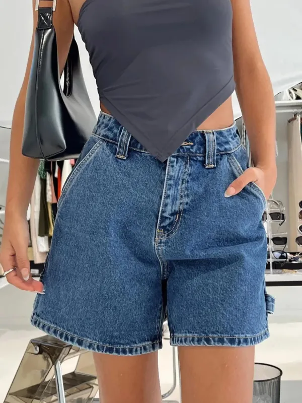 High Waist Denim Shorts sold by Charming Charlie