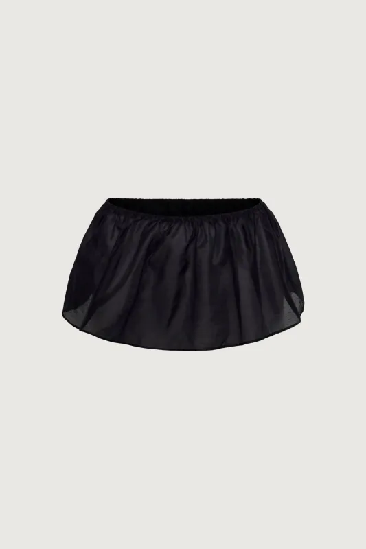 SHEER LAYERING MICRO SKIRT sold by OAK AND FORT