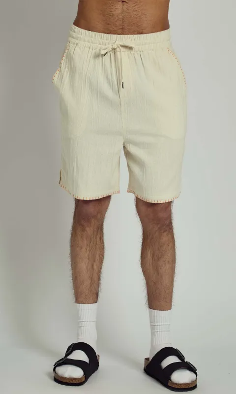 CLOVER TEXTURED BOXY SHORT sold by NATIVE YOUTH