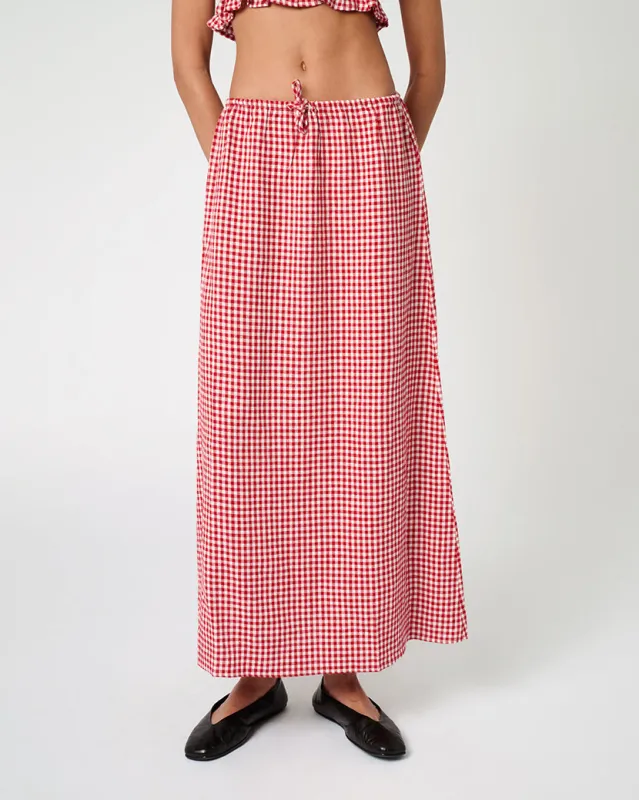 Tie Waist Skirt sold by WeWoreWhat