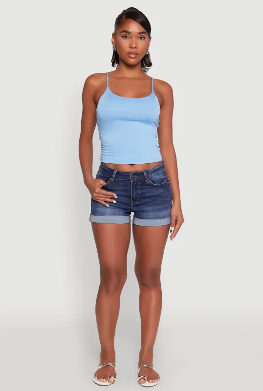 Double Layered Cropped Cami sold by Rainbow