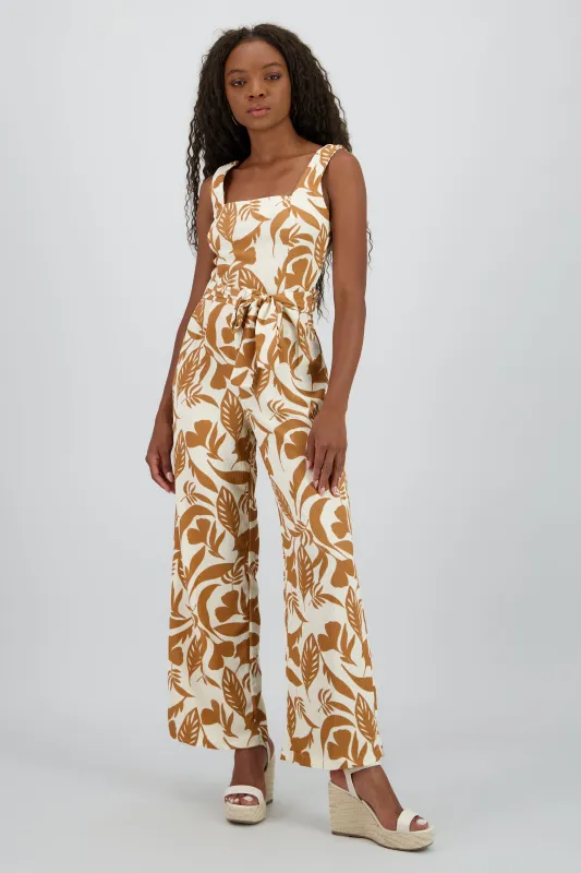 Jumpsuit tirantes estampado tropical sold by Shasa