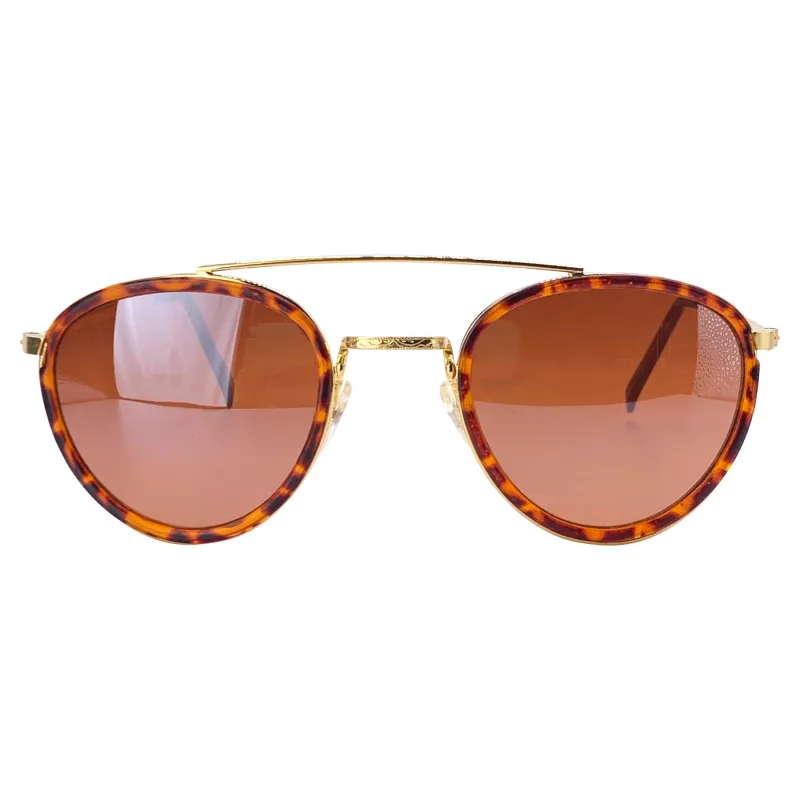 ECHO Classic Gold Aviator Sunglasses sold by Giant Vintage