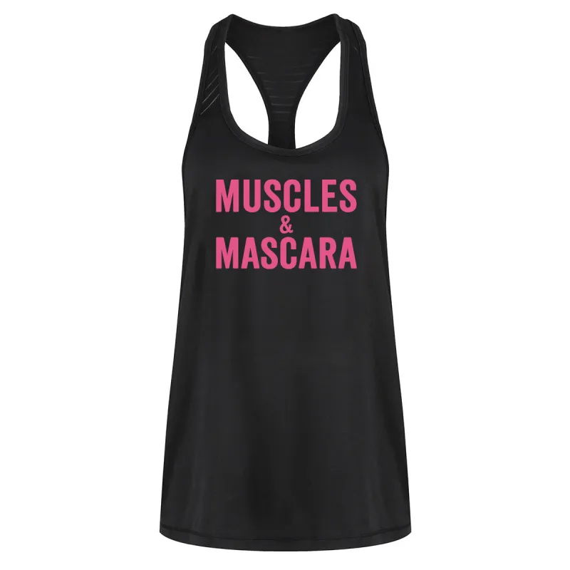 Muscles & Mascara Mesh Racerback Vest sold by Tikiboo