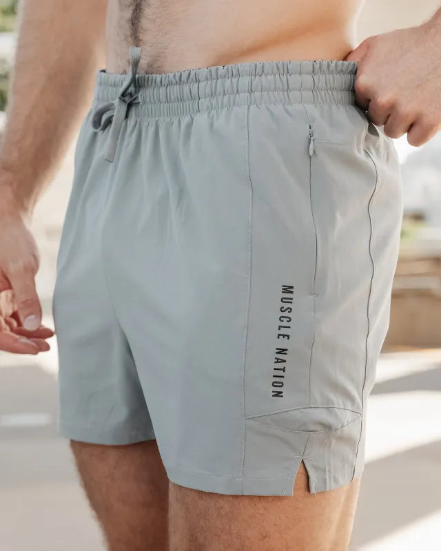 Streamline Training 3" Shorts - Jet Grey sold by Muscle Nation