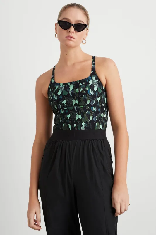 Contrast Racerback Tank 117 sold by Aje