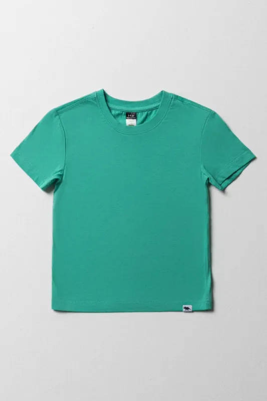 Short Sleeve T-Shirt Green sold by Ackermas