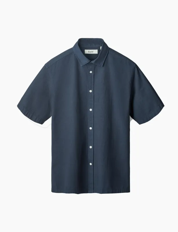 NEPTUNE JUMBO RIPSTOP SHIRT - NAVY sold by Foret
