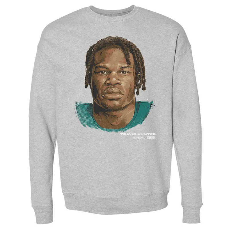 Travis Hunter Jacksonville Portrait WHT sold by 500 Level