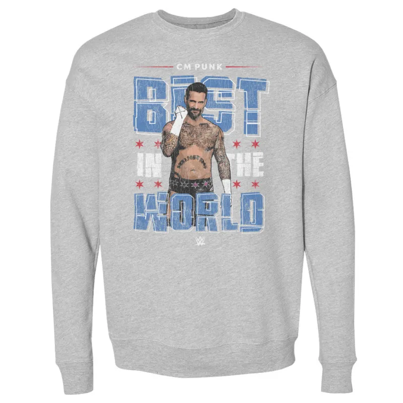 CM Punk Gritty WHT sold by 500 Level