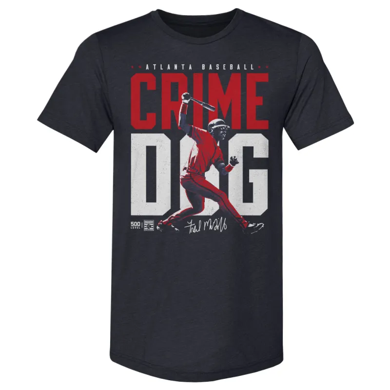 Fred McGriff Atlanta Crime Dog WHT sold by 500 Level