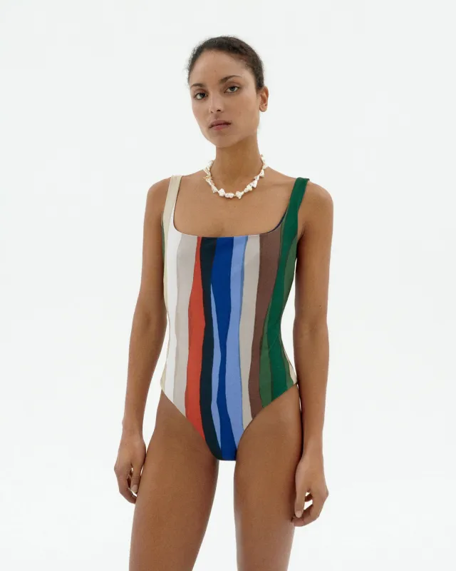 Amalfi Swimsuit River Stripes Multicolor sold by Ivalo.com