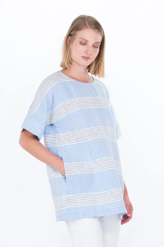 Kuohu Tunic Blue Striped sold by Ivalo.com
