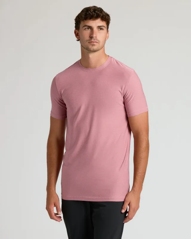 Quartz Rose Tall Active Crew Neck 2.0 sold by True Classic