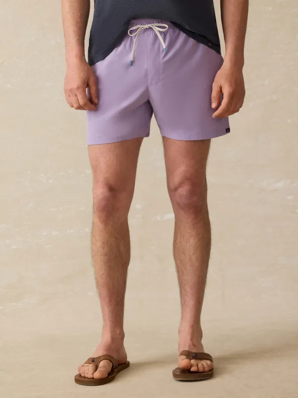 Shorelite Lined Trunk (5") - Seaside Iris sold by Faherty