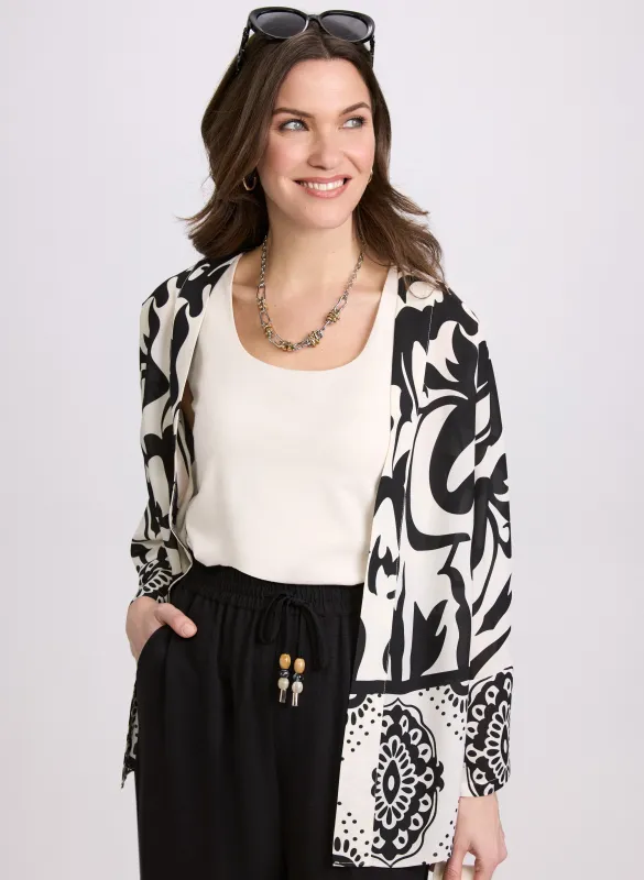 Printed Open Tunic sold by Laura