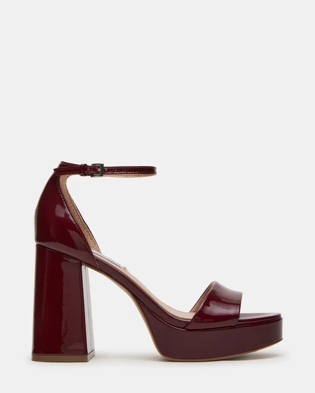 MYTHIC WINE PATENT LEATHER - SM REBOOTED sold by Steve Madden