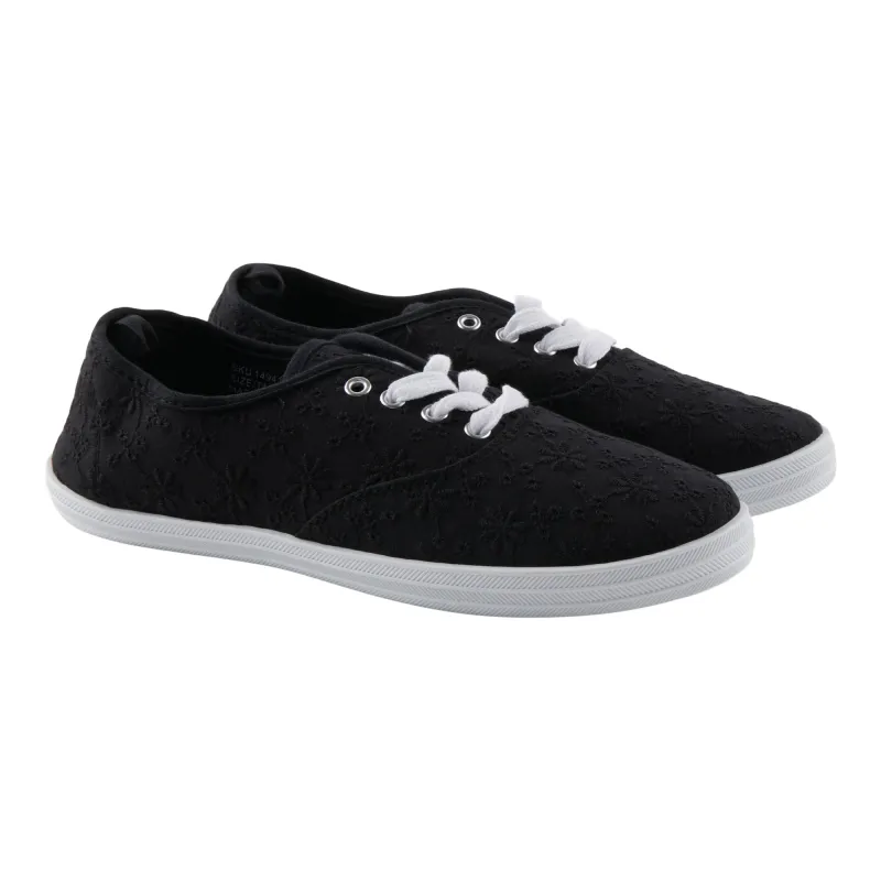 mySTYLE Women's Cushioned Canvas Lace-ups sold by Giant Tiger