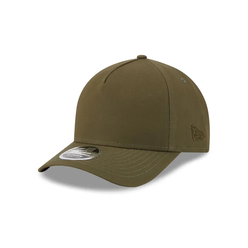New Era Cap Olive Green 9FORTY M-Crown A-Frame Snapback Hat sold by New Era