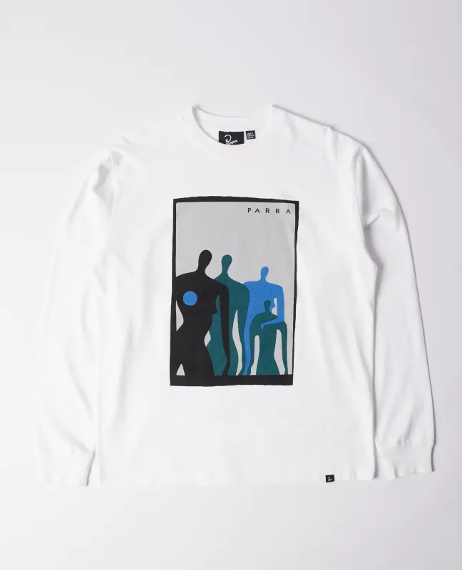 ByParra The visitors long sleeve t-shirt (White) sold by Patta