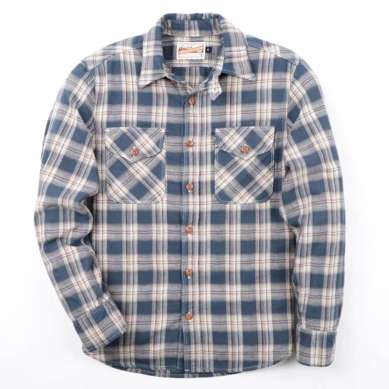 Wells Blue Plaid sold by Freenote Cloth