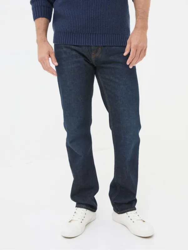 Dark Vintage Blue Straight Fit Jeans sold by Fat Face