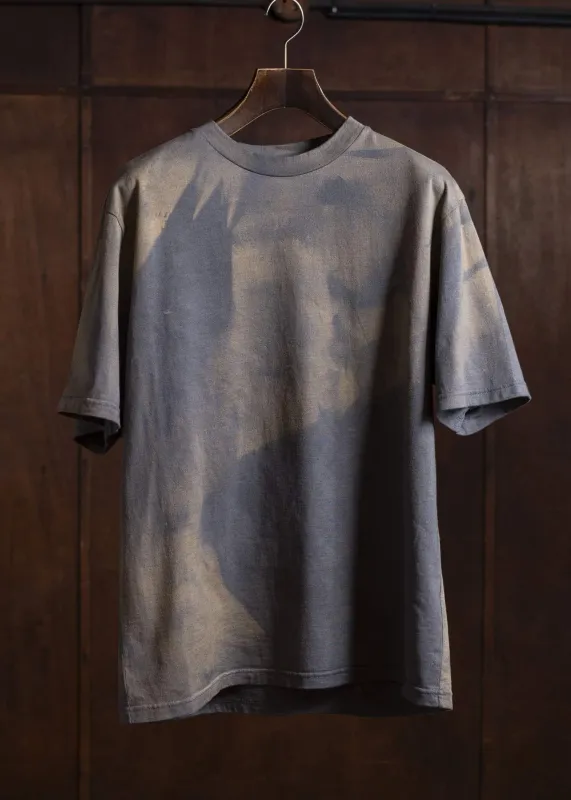 amachi. C/S Tee - Records of Phenomena AY16-15 Stone Gray sold by Amachi
